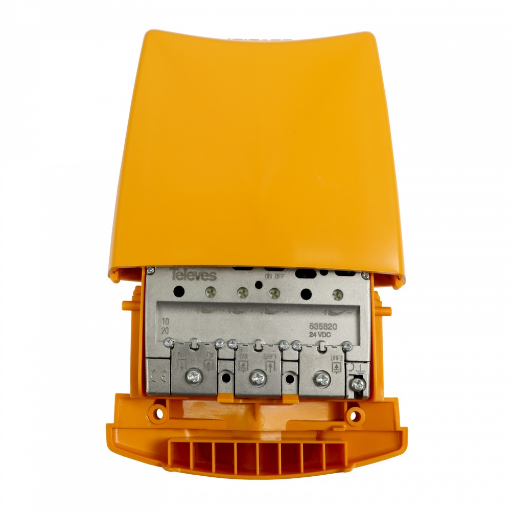 TL-535820  ALMPLIFICADOR 4 ENT FM-BIII/DAB/UHF/UHF