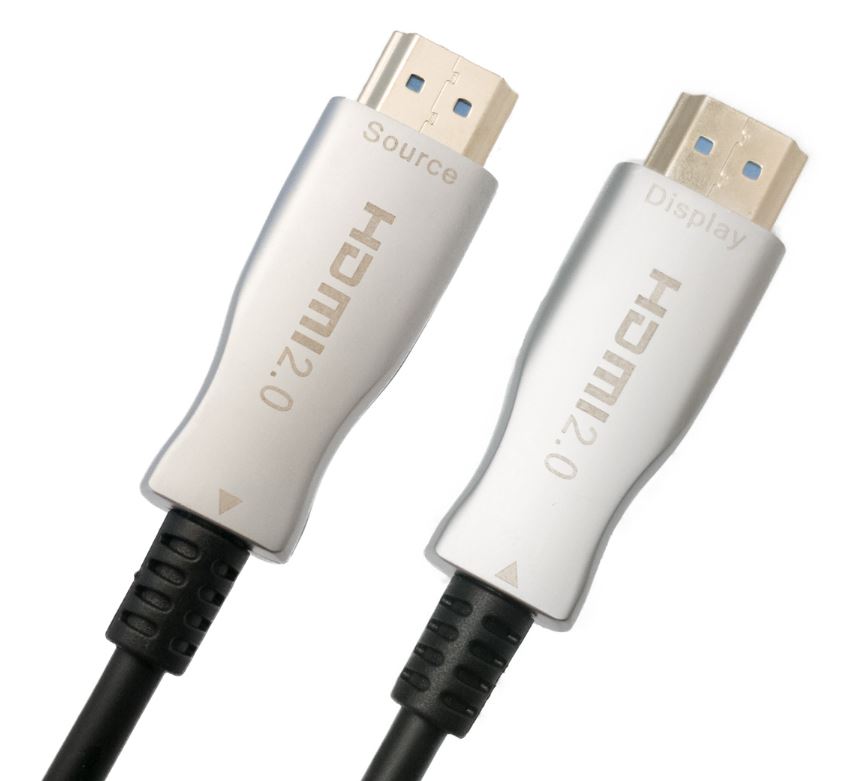 0090-40  CABLE HDMI 2.0 FIBRA OPTICA 4K 40mts