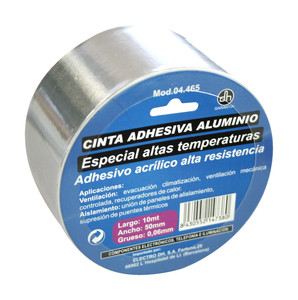 04.465  CINTA ADHESIVA DE ALUMINIO