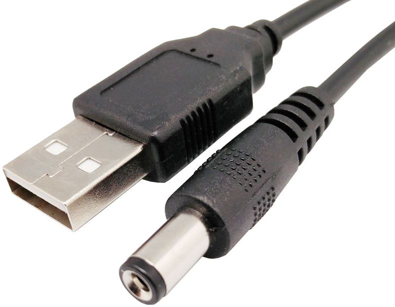 0699  CABLE USB ALIMENTACION 5,5x2,1mm