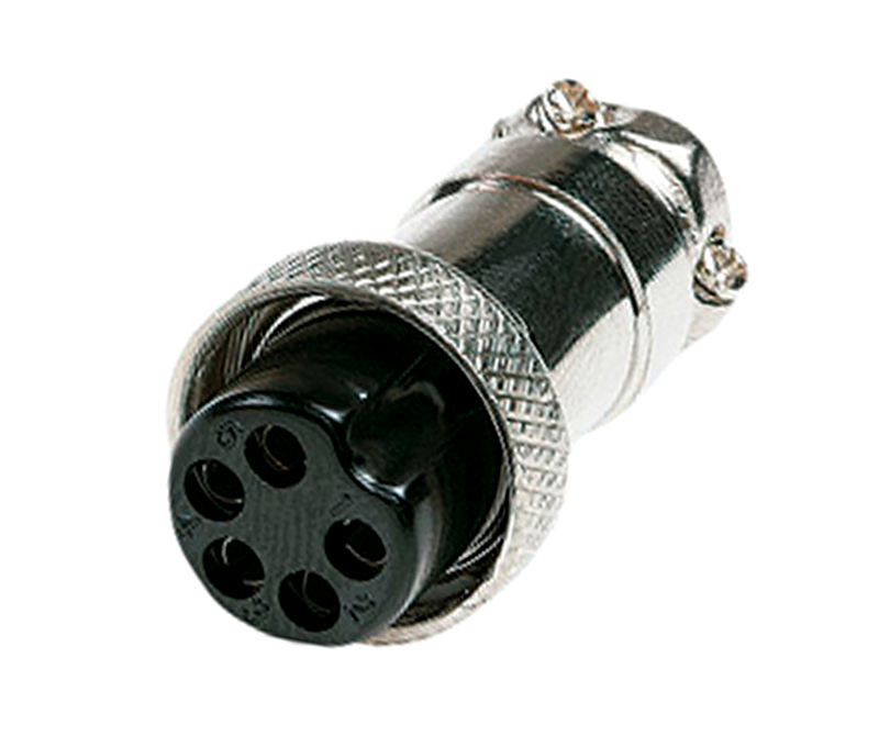 10.230/5/F  CONECTOR HEMBRA 5 PIN AEREO