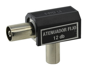 10.549/12  ATENUADOR FIJO DE 12db EN VHF/UHF