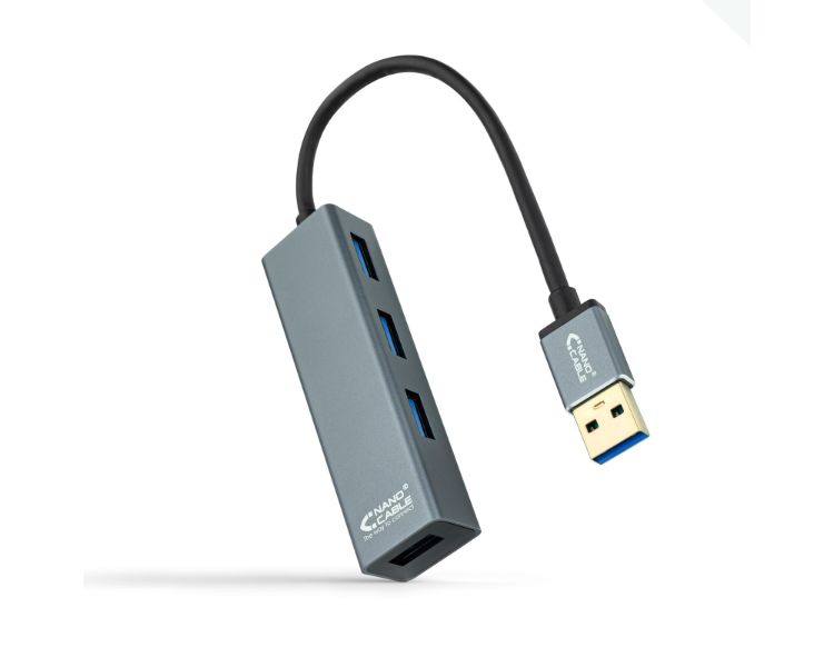 10164402  HUB USB 3.0 4 PUERTOS NANOCABLE