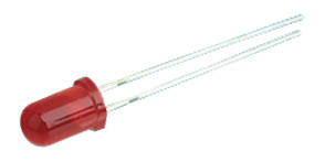 12.675/5/12/R/AL  DIODO LED 5mm. 12V ROJO