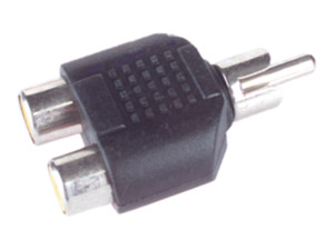 13.680  ADAPTADOR RCA MACHO / 2RCA HEMBRA (1)