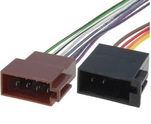 141.ISOCAR4  CONECTOR  ISO MACHO C/CABLE