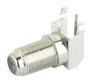 19.585  CONECTOR "F" ACODADO PARA C/IMPRESO