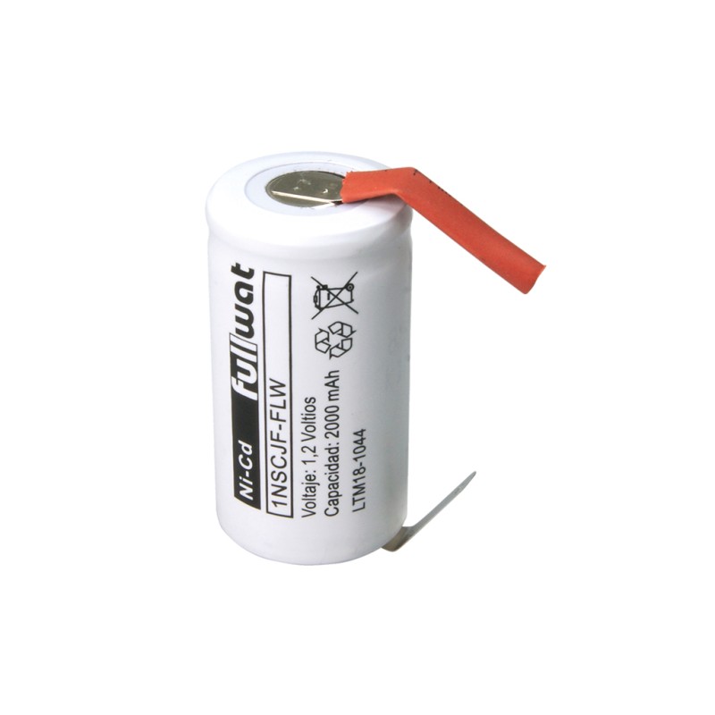 1NSCJF-FLW  BATERIA SUB-C NI-CD 2000mA FULLWAT
