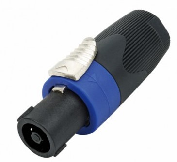 2073-X/T302  CONECTOR SPEAKON 4 CONTACTOS PERCON