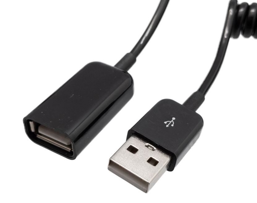 2897-5C  ALARGADERA USB 2.0 RIZADO