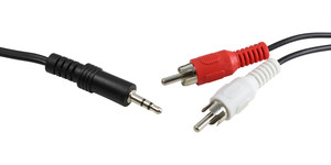 37.220/2/BO  CABLE 2mts 2RCA MACHO A JACK 3,5 ESTERO