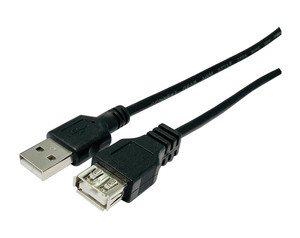 38.402/5  CABLE USB "A" MACHO A "A" HEMBRA 5 METROS