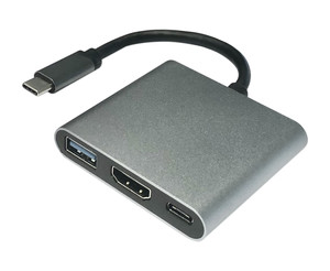 38.484  ADAPTADOR TIPO C A HDMI H + TIPO C H + USB 3.0