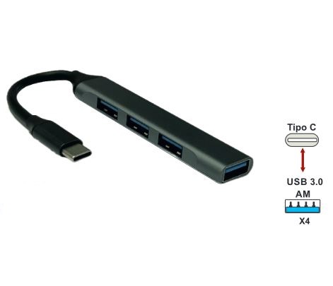 38.489  HUB USB-C 3.1 A 4xUSB