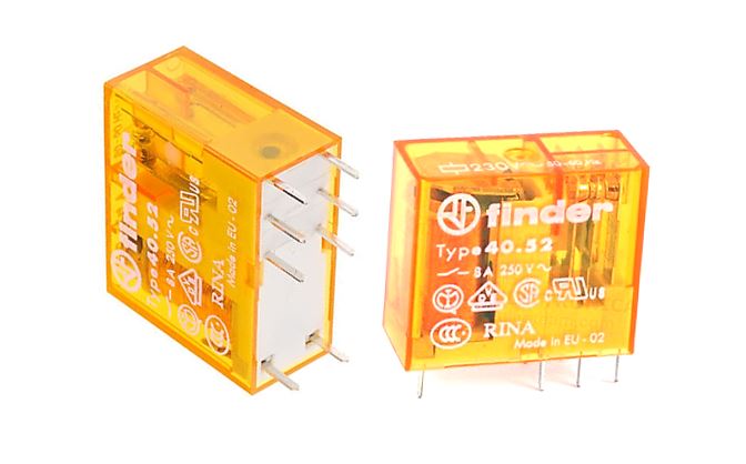 40528230  RELE 2 CTOS. 220V AC FINDER