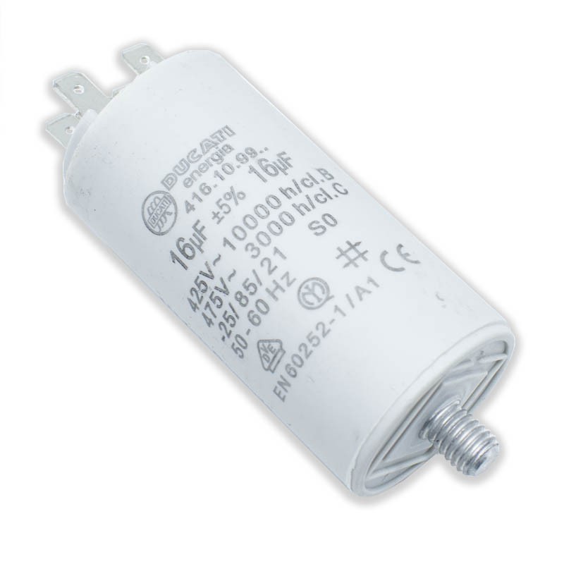 416109964  CONDENSADOR 16uF 450V  DUCATI