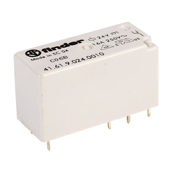 41619024  RELE 24VDC 1CTO. 16A FINDER