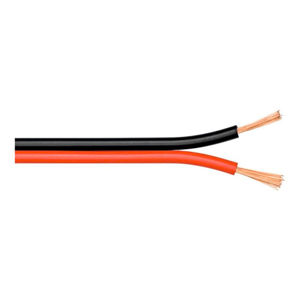 4510  CABLE PARALELO 2x0,75mm Rojo/Negro (precio metro)