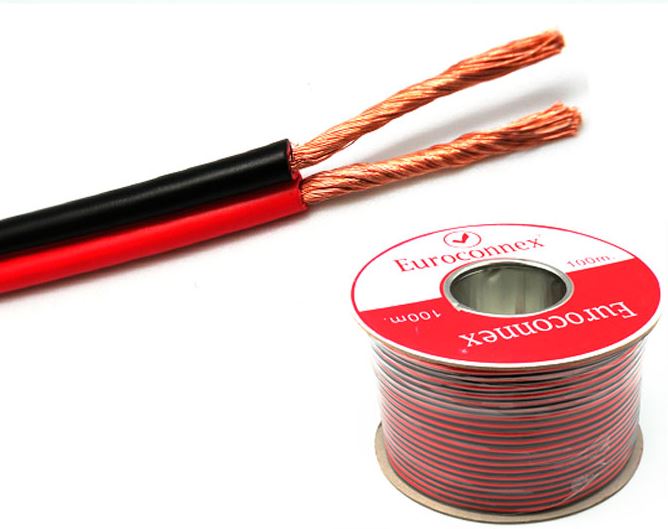 4512  CABLE PARALELO 2x1,5mm Rojo/Negro (precio metro)