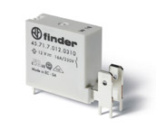 45717024  RELE FINDER 24VDC 16A SERIE 4571 RT 5mm