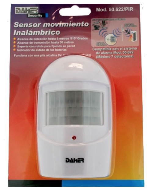 50.622/PIR  SENSOR MOVIMIENTO INALAMBRICO