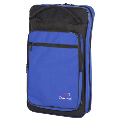 6509AZ   FUNDA BAQUETAS MOCHILA  AZUL