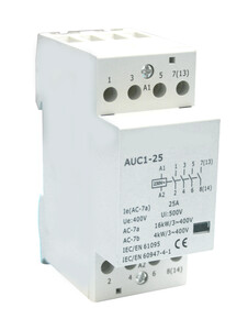 78.251/25  CONTACTOR 25A 230V 4C TRIFASICO