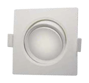 81.603/C/CAL  DOWNLIGHT LED CUADRADO BASCULANTE 7W CALIDO