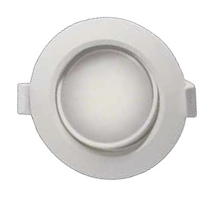 81.603/R/BL  DOWNLIGHT LED REDONDO BASCULANTE 7W 4000K