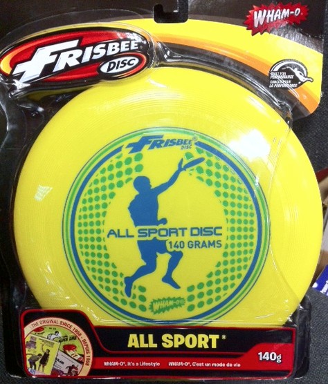 81116  DISCO VOLADOR FRISBEE ALL SPORT 25,5cm. 140g.