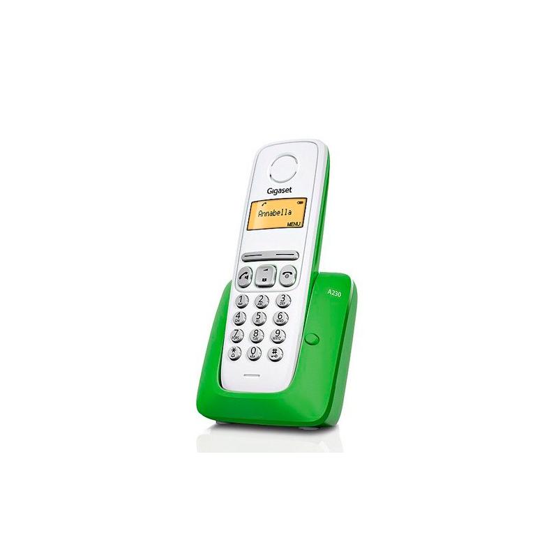 A230V  TELEFONO DECT VERDE MANOS LIBRES GIGASET