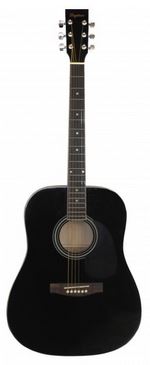 A411BK  GUITARRA ACUSTICA NEGRA DAYTONA