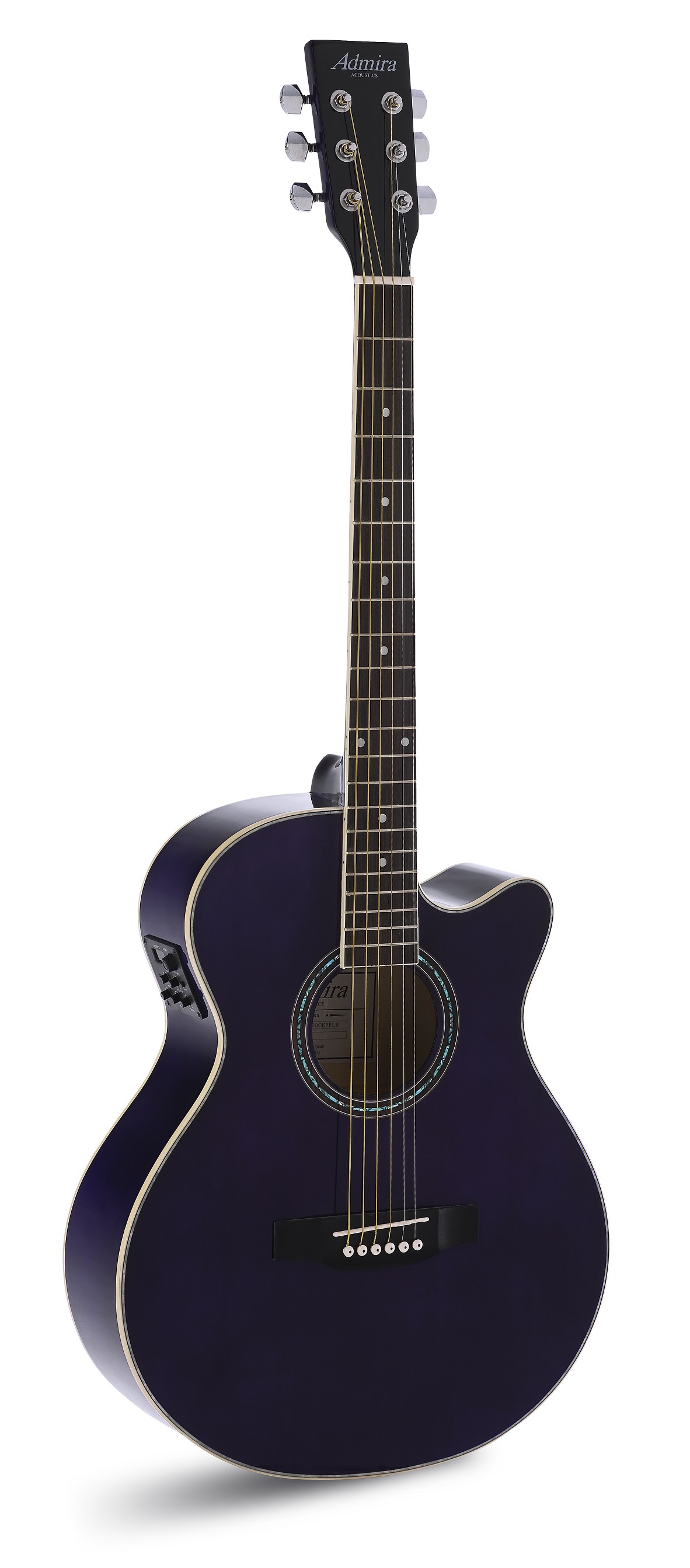 ADMAINDCEPPLS  GUITARRA ACÚSTICA MORADA SATINADA ADMIRA