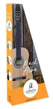 ALBA/PACK  PACK GUITARRA ALBA 4/4 ADMIRA