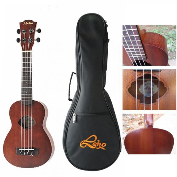 ALUS-MW120S  UKELELE SOPRANO CAOBA LEHO