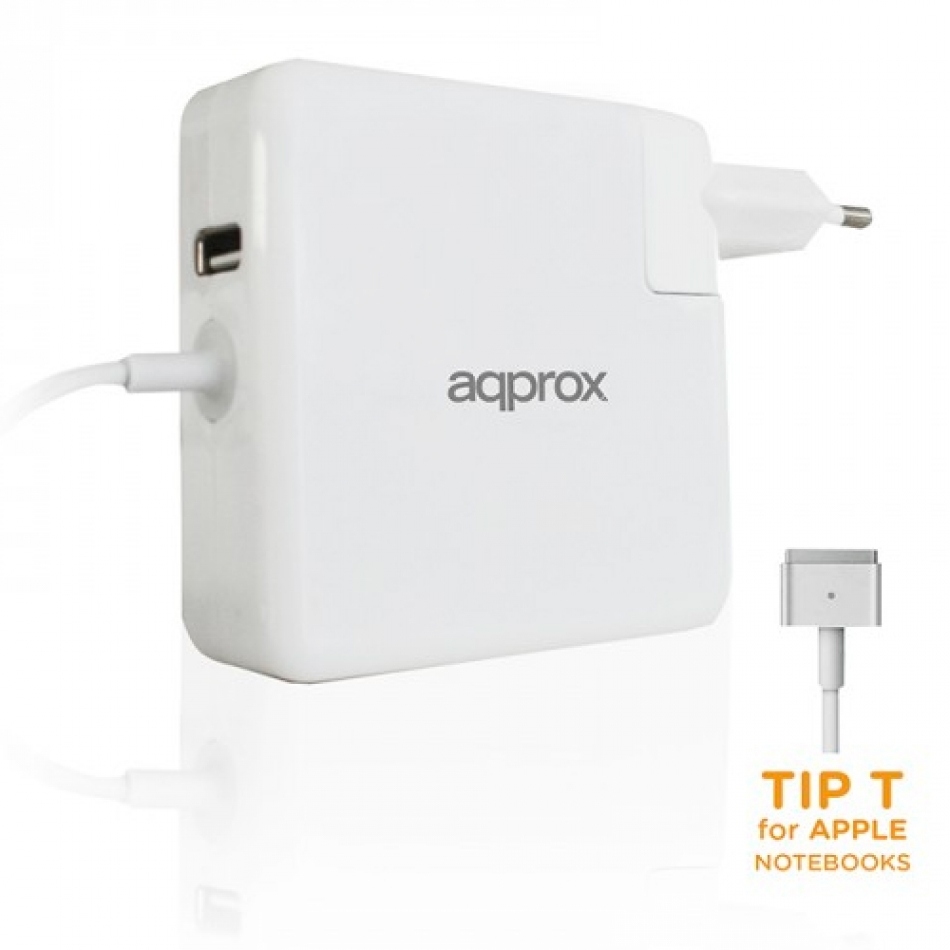 APPUAAPT  ALIMENTADOR MACBOOK 45W/60W/80W MAGSAFE 2