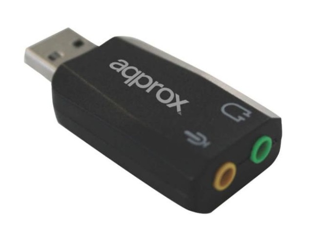 APPUSB51  TARJETA DE SONIDO USB 5.1