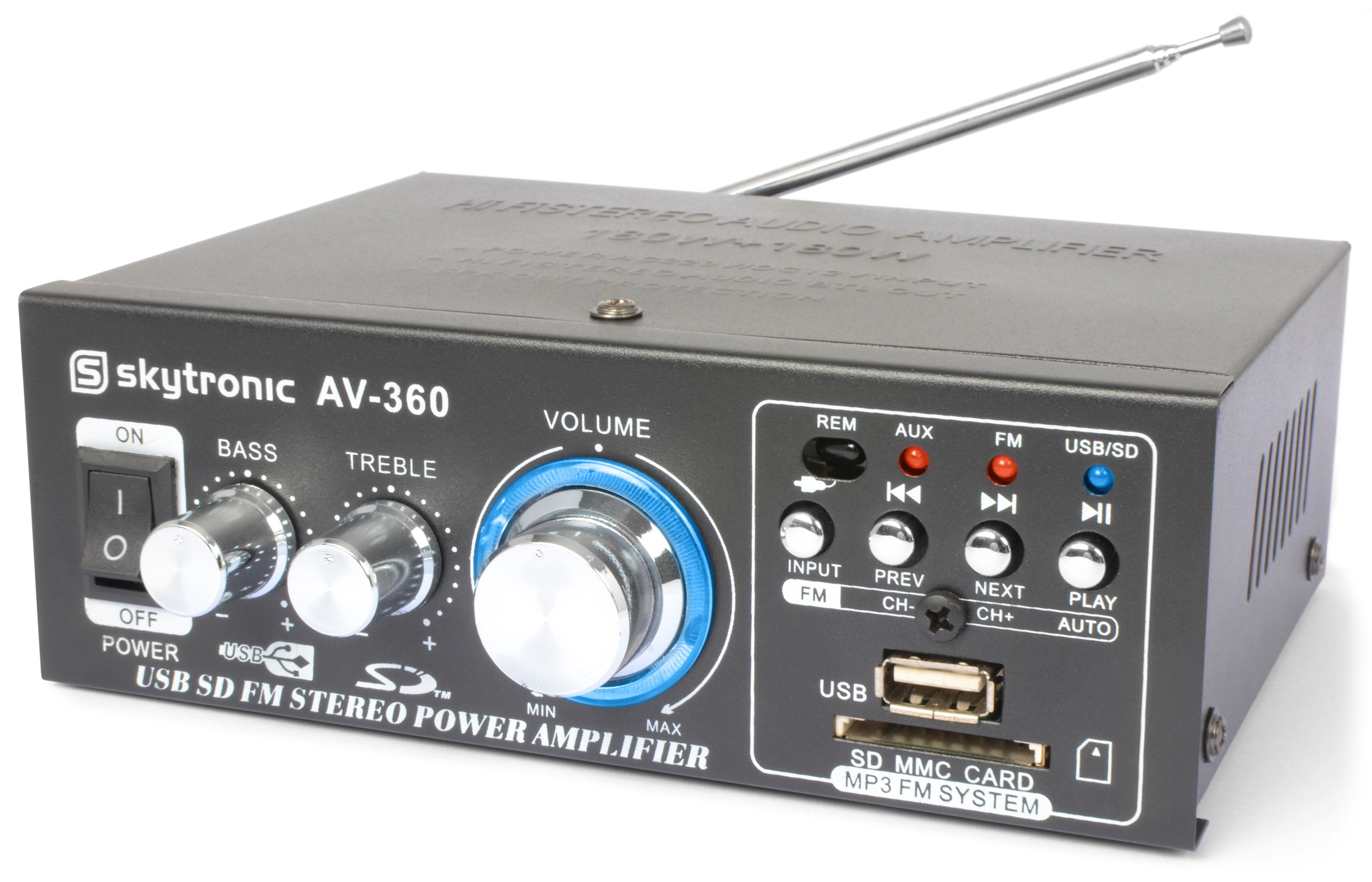 AV360  AMPLIFICADOR 2x40W SKYTRONIC