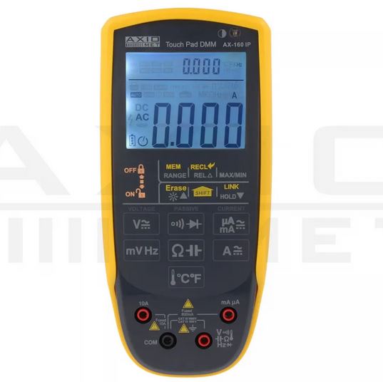 AX160IP  MULTIMETRO DIGITAL TOUCH PAD AXIOMET