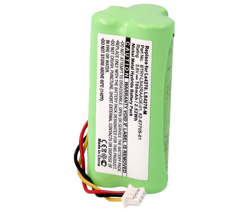 BAT1128  BATERIA 3,6V/700mAh NI-MH LECTOR BARRAS MOTOROLA