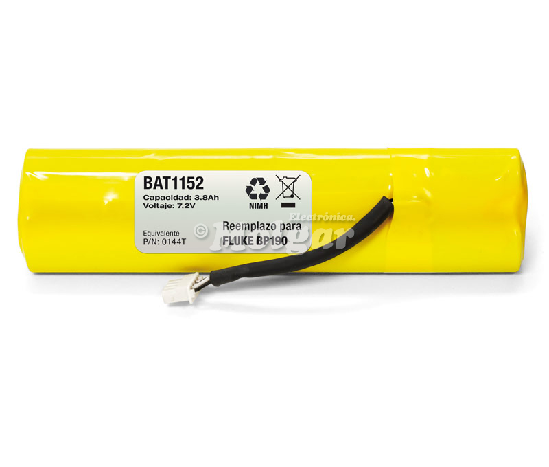 BAT1152  BATERIA 7,2V/3600mA NI-MH PARA FLUKE SCOPEMETER