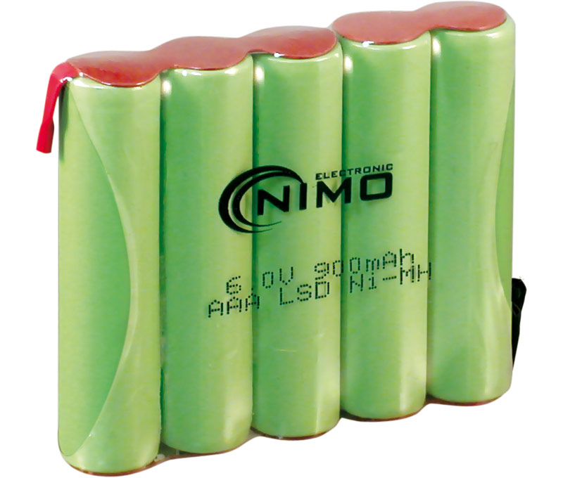 BAT168  BATERIA 5xAAA 6V/900mA. NIMO