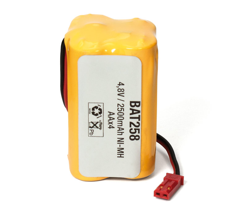 BAT258  BATERIA 4,8V/2500mA NI-MH 4xAA