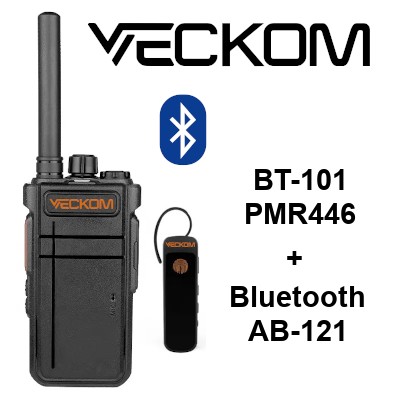 BT101  TALKIE PMR446 + PINGANILLO BLUETOOTH