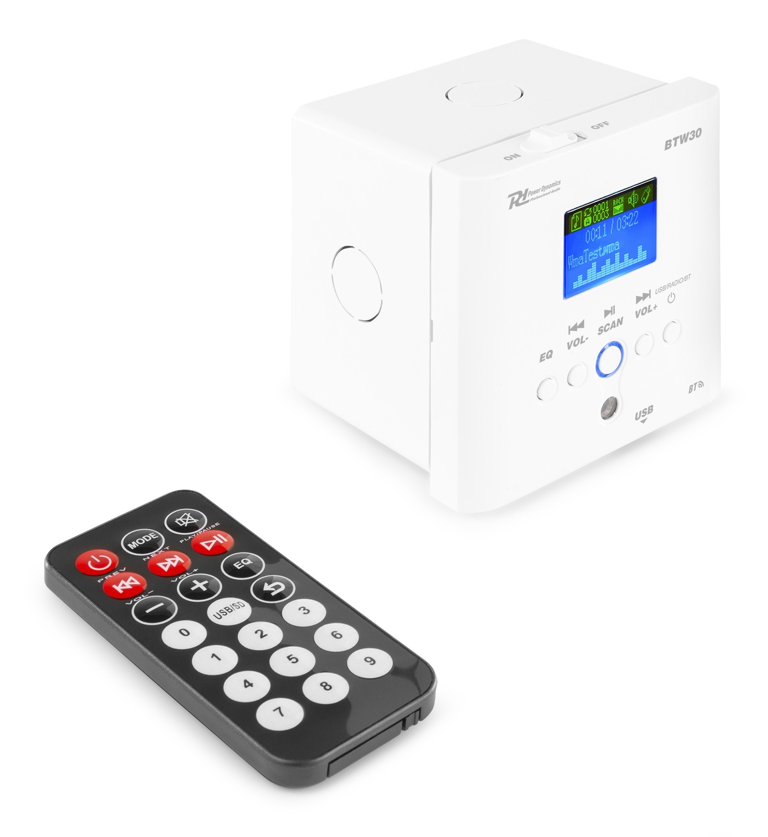 BTW30  AMPLIFICADOR PARED 2x15W BT