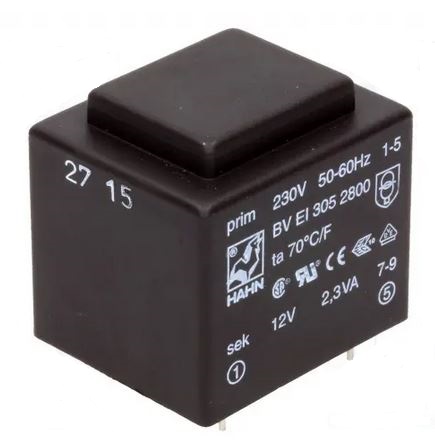 BVEI3052800  TRAFO ENCAPULADO 12V 2,3VA