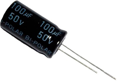 CEA-100MF-50V  CONDESADOR ELECTROLICO BIPOLAR 100uF-50V