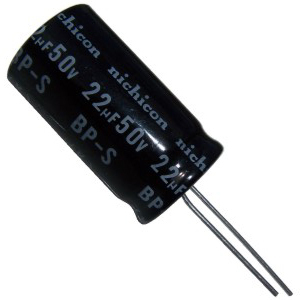 CEA-22MF-50V  CONDENSADOR ELECTROLITICO BIPOLAR 22uF-50V