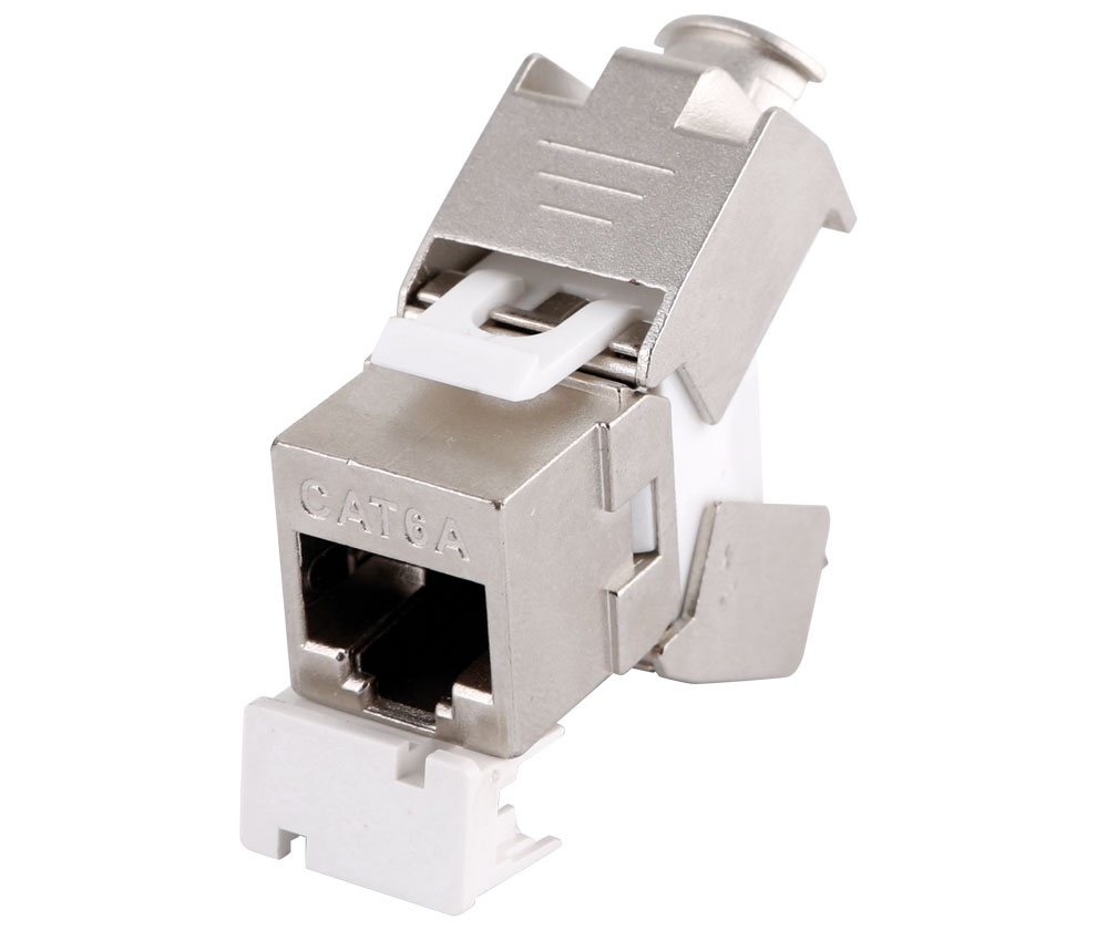CON1153  CONECTOR KEYSTONE RJ45 CAT6A FTP HEMBRA