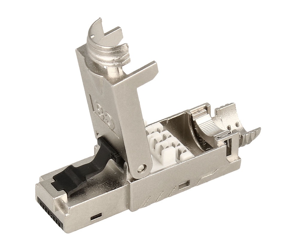 CON1308  CONECTOR RJ45 CAT8 FTP MACHO